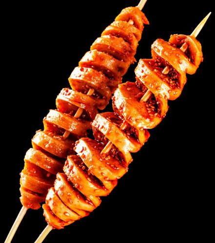 Spicy Gluten Skewer(2) 香辣面筋串2 ♥ 